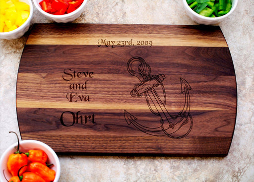 Anchor | Personalized Laser Engraved Cutting Board