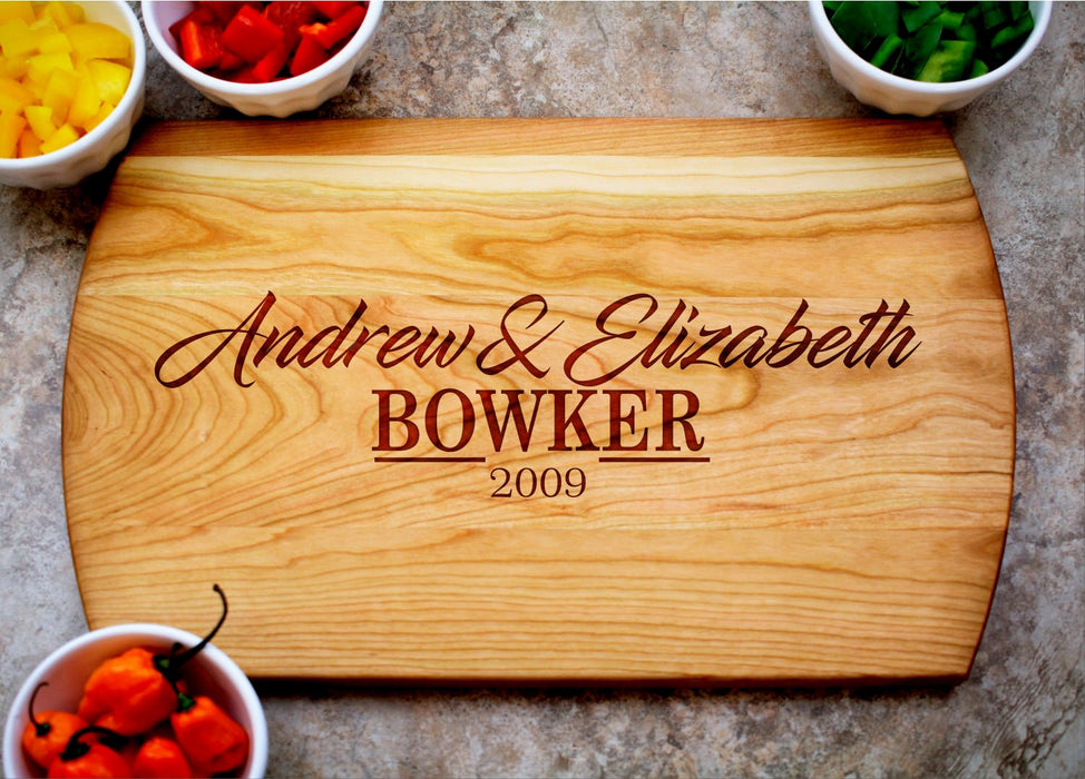 Better Together | Personalized Laser Engraved Cutting Board
