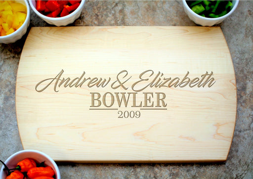 Better Together | Personalized Laser Engraved Cutting Board