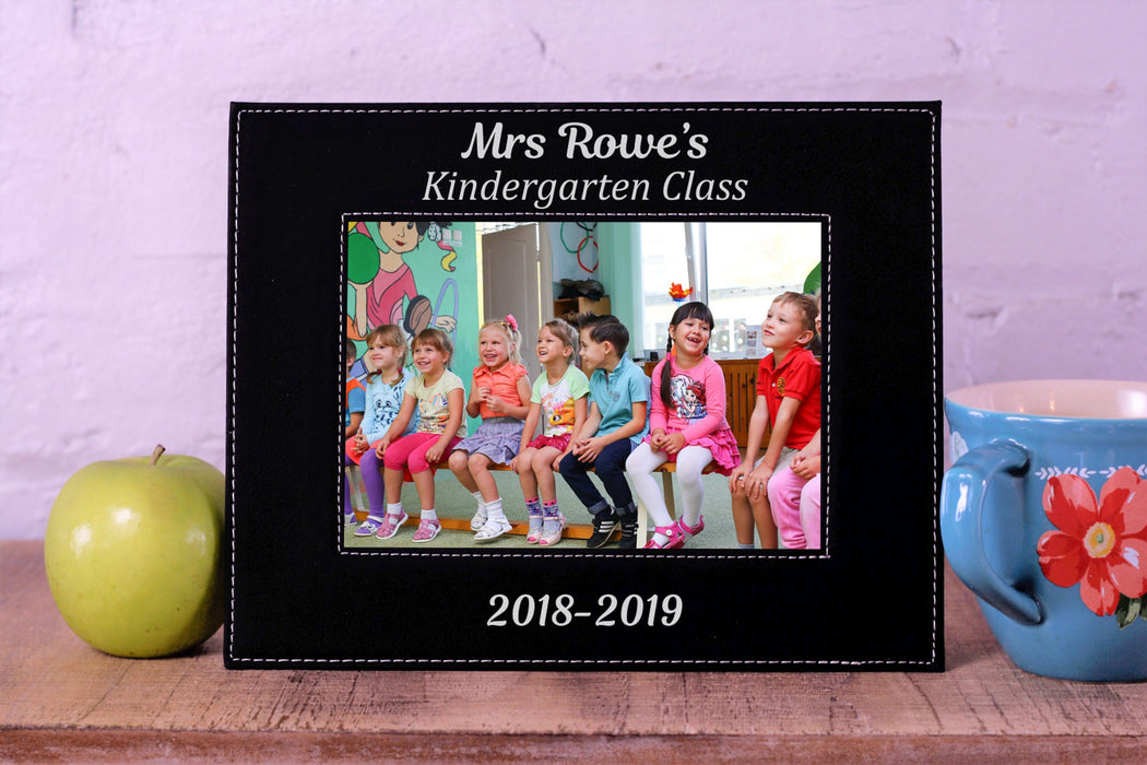 Teacher Class Year | Leatherette Picture Frame