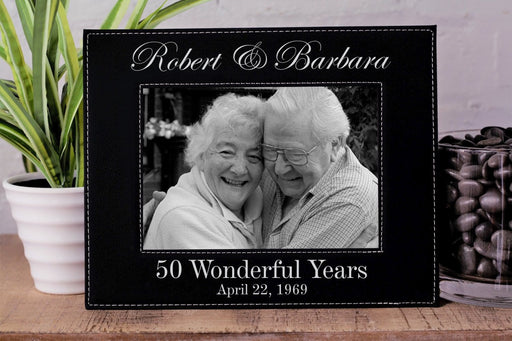 Wonderful Years | Leatherette Picture Frame