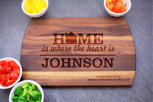Compliments | Personalized Laser Engraved Cutting Board