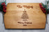 Family Christmas Tree | Personalized Laser Engraved Cutting Board