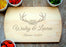 Rustic | Personalized Laser Engraved Cutting Board