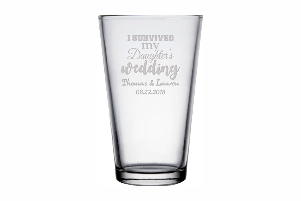 Survived | 16oz Pint Glass