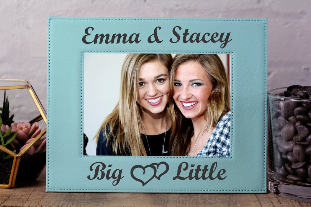 Big & Little | Leatherette Picture Frame